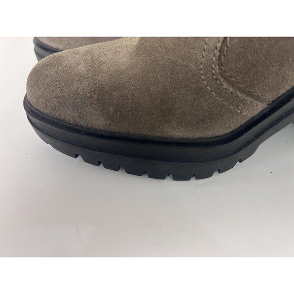 Kenneth Cole “Rhode” Suede Ankle Boots Double Buckle Lug Polar Grip Sole Size 8 - Picture 5 of 13